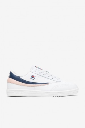 Tenis Fila Tennis 88 Sneakers Hombre Blancas Azul Marino Rosas | 549823AGB