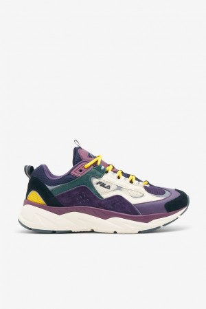 Tenis Fila Trigate Plus Sneakers Hombre 906 Turtledove / Grape / Prune | 641870LYF