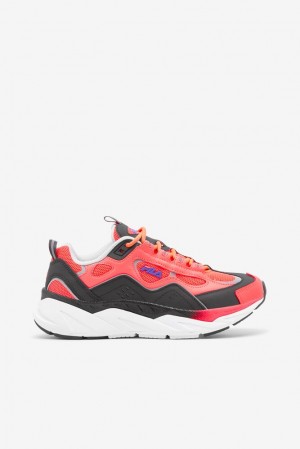 Tenis Fila Trigate Sneakers Mujer Dpnk/Blk/Wht | 243619YUM