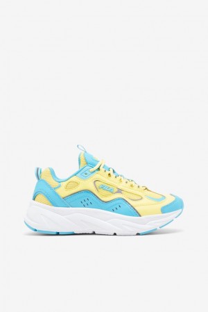 Tenis Fila Trigate Sneakers Mujer Llgt/Wht/Bbtn | 576428UZM