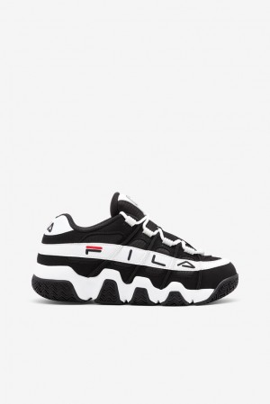 Tenis Fila Uproot Sneakers Mujer Blk/Wht/Fred | 460891UKX