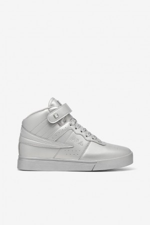 Tenis Fila Vulc 13 Metallic Sneakers Mujer Plateadas | 578210UMF