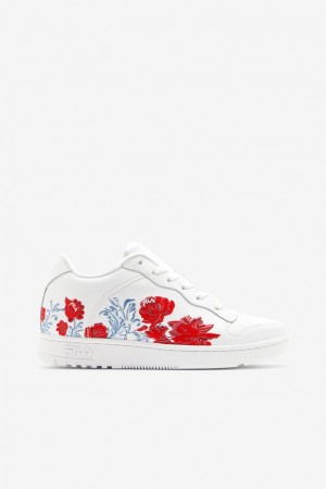 Tenis Fila Wx-110 Flower Sneakers Mujer Blancas Blancas Blancas | 236759JAS