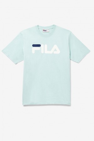 Tops Fila Eagle Tee Hombre Azules | 082641PEU