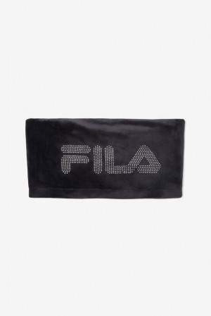 Tops Fila Iman Bandeau Top Mujer Negras | 591836XJO