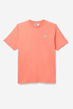 Tops Fila Quartz Tee Hombre 886 Persimmon | 167249IKF