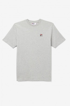 Tops Fila Quartz Tee Hombre Gris | 085246GYI