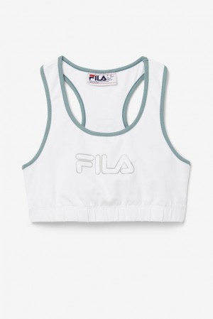 Tops Fila Rebeca Bra Top Mujer Blancas | 513802ZRK