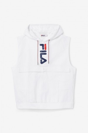 Tops Fila Soul Vest Hombre Wht/Peac/Cred | 067832UWN