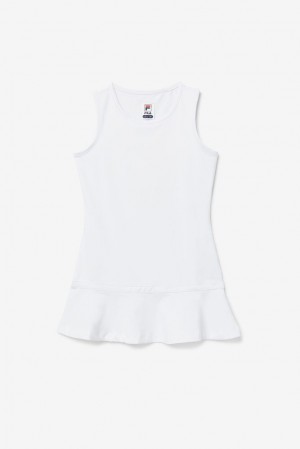 Vestido Fila Core Tennis Dress Unisex Blancas | 059387MON