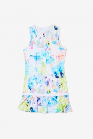 Vestido Fila Core Tennis Dress Unisex Blancas | 453796WNE