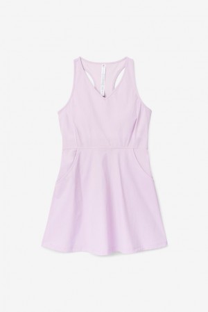 Vestido Fila Tie Breaker Dress Mujer Lavanda | 491520GVA