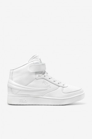 Zapatos Tenis Fila A-high Tennis Shoes Hombre Blancas Blancas | 570143EVJ