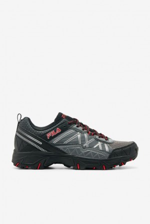 Zapatos Tenis Fila At Peak 20 Tennis Shoes Hombre Pewt/Blk/Fred | 503167DGN