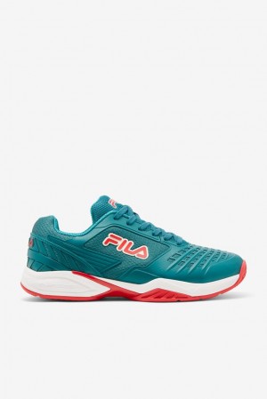 Zapatos Tenis Fila Axilus 2 Energized Tennis Shoes Hombre Blancas Rojas | 315204OQZ