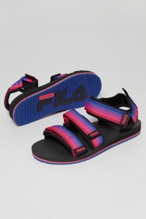 Zapatos Tenis Fila Drifter Ts Tennis Shoes Mujer Blk/Mblu/Scos | 638109MRS