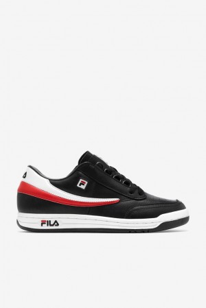 Zapatos Tenis Fila Original Tennis Tennis Shoes Hombre Blk/Wht/Fred | 129546RVL