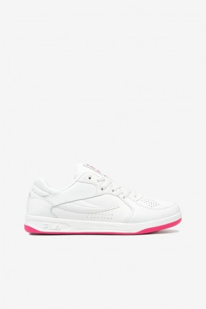 Zapatos Tenis Fila Tn-83 Tennis Shoes Mujer Blancas Blancas Rosas | 450921XVP