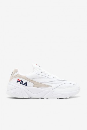 Zapatos Tenis Fila V94m Tennis Shoes Hombre Wht/Fnvy/Fred | 928516YTW