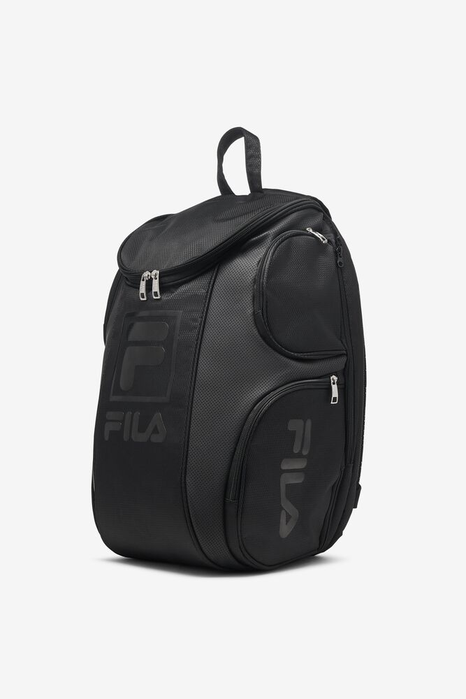 Bolsas Fila Fully Loaded Tennis Bag Unisex Negras Negras | 034768IXZ