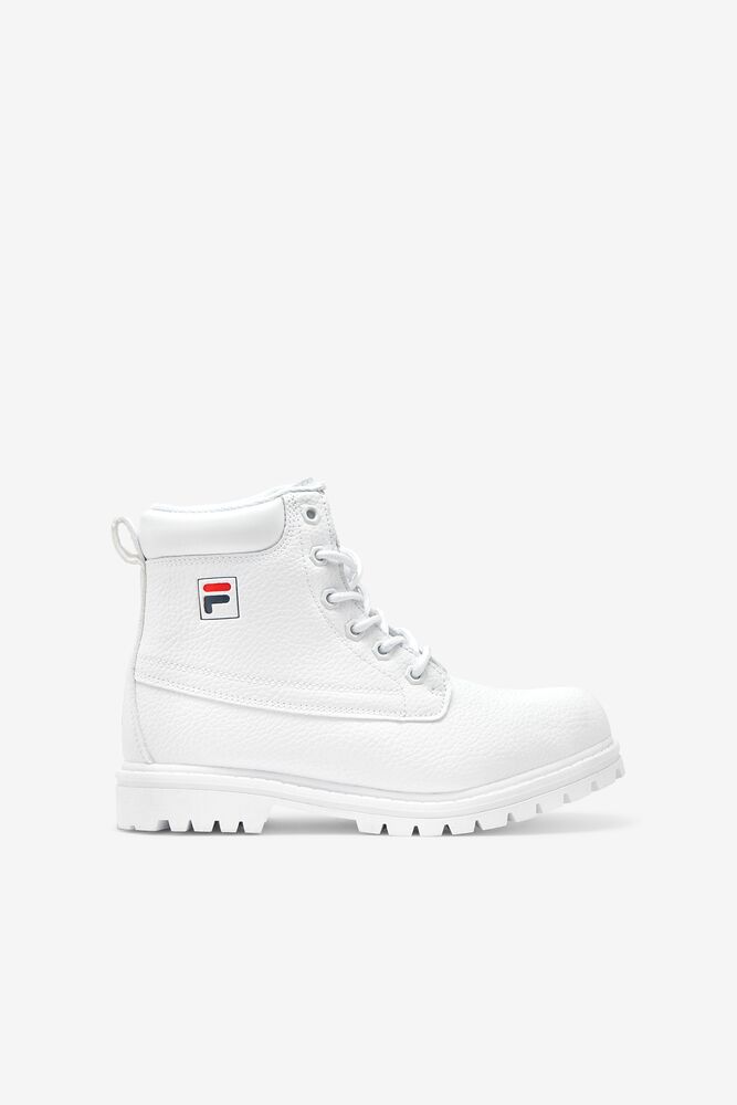 Botas Fila Edgewater 12 Pb Boot Boots Unisex Blancas Azul Marino Rojas | 724816ZFE