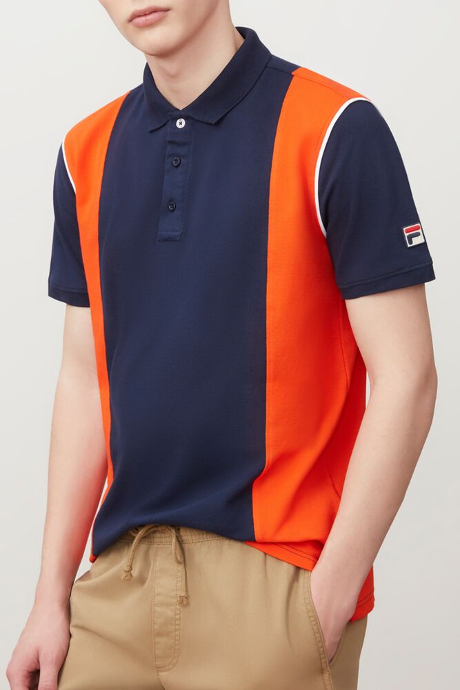 Camisa Polo Fila Aberdeen Polo Hombre Peac/Ctom/Peac | 963157PTM