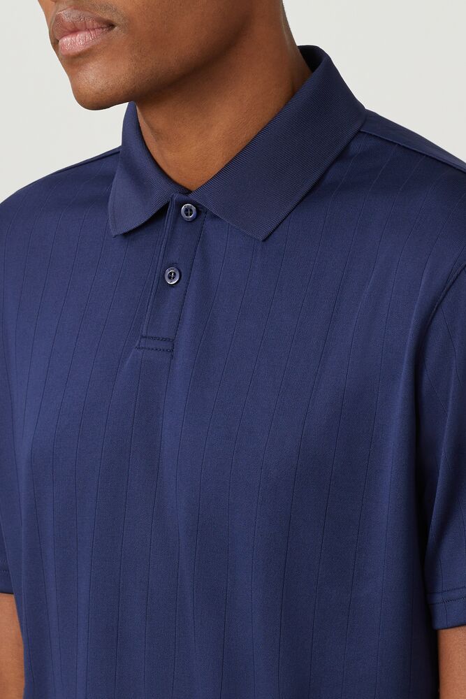 Camisa Polo Fila Essentials Drop Needle Polo Hombre Azul Marino | 016924TRD