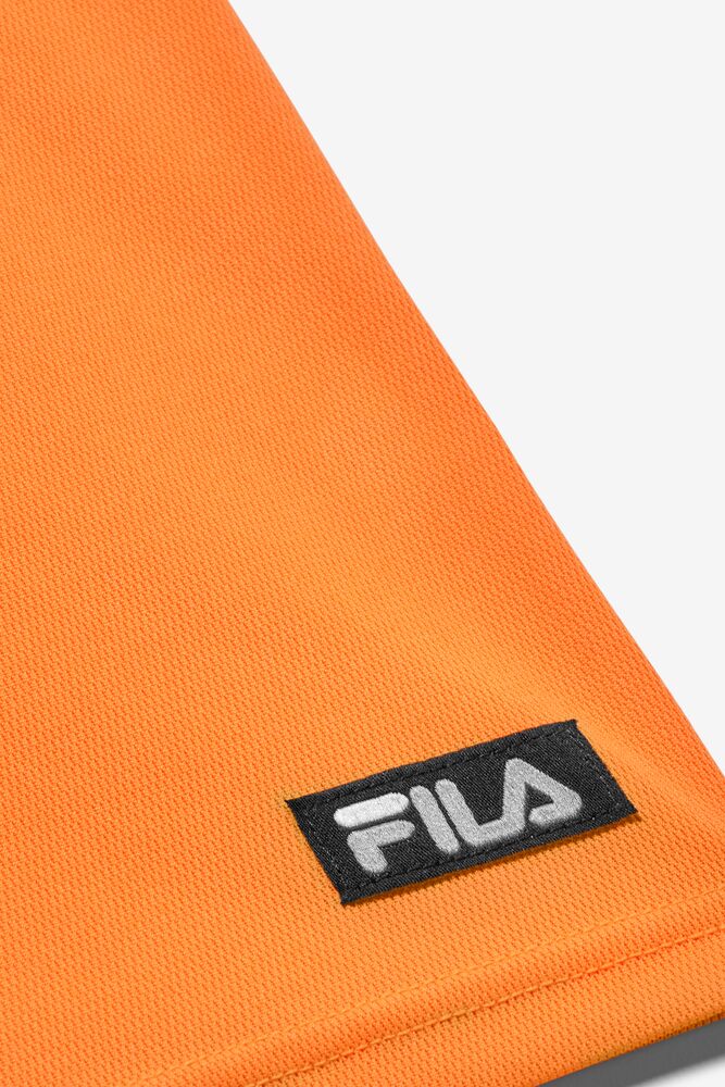 Camisas Fila High Visibility Short Sleeve Work Shirt Unisex Naranjas | 841923PBM