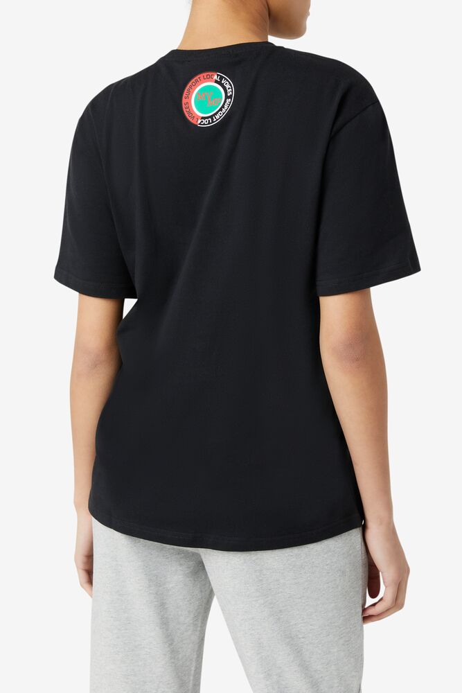 Camisas Fila Ryland Tee Unisex Negras | 273408HBS