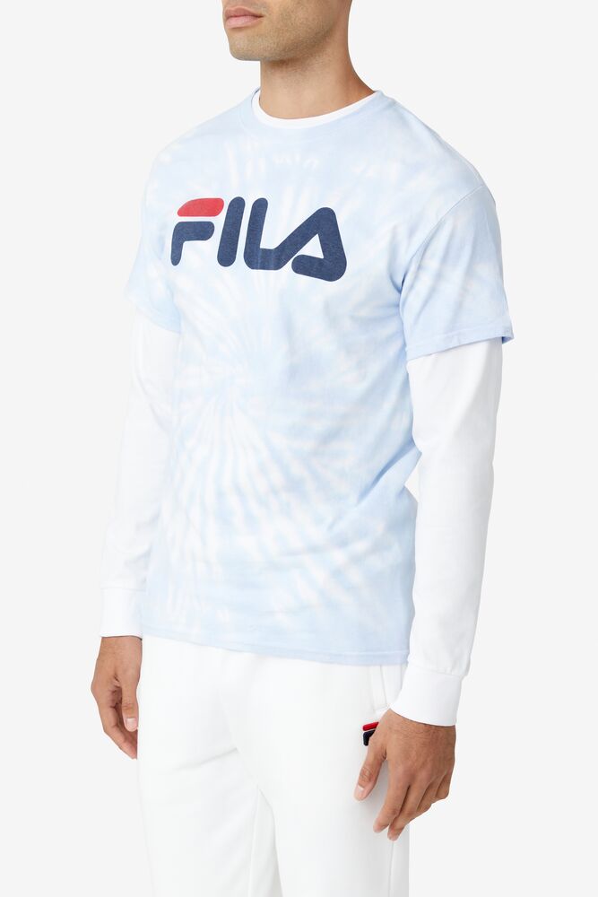 Camisas Fila Tie Dye Logo Tee Unisex 099 Tie Dye | 124068ARE