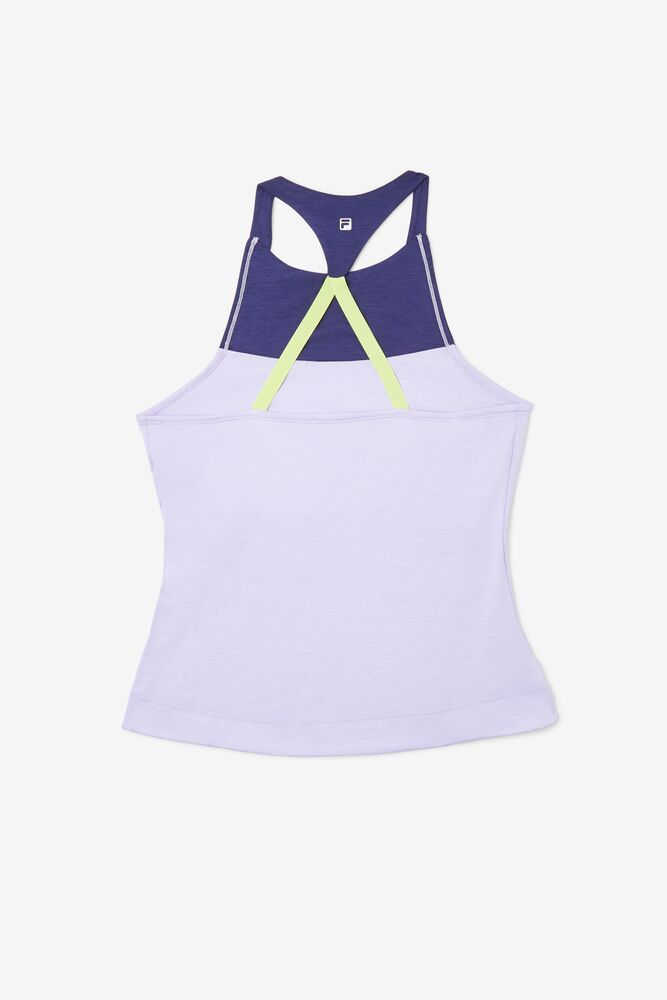 Camiseta Tirantes Fila Back Court Halter Tank Mujer Moradas | 135298CFN