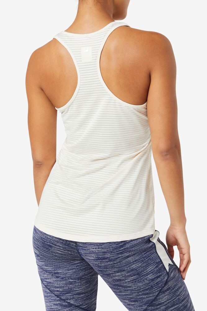 Camiseta Tirantes Fila Essentials Racerback Tank Mujer Blancas | 594132MKX