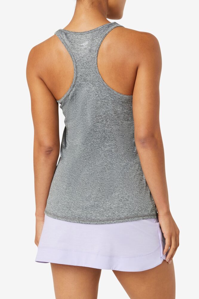 Camiseta Tirantes Fila Pickleball Racerback Tank Mujer 289 Varsity Heather | 703962OIV