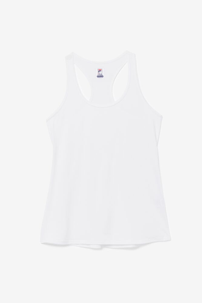 Camiseta Tirantes Fila Pickleball Racerback Tank Mujer Blancas | 306481HUI