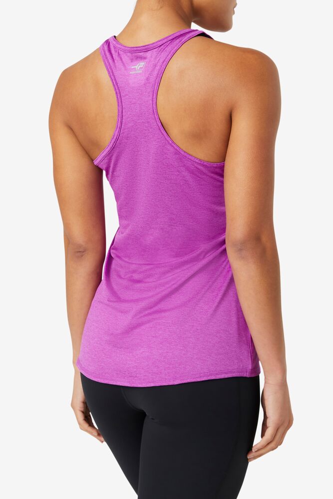 Camiseta Tirantes Fila Pickleball Racerback Tank Mujer Moradas | 067283NUY