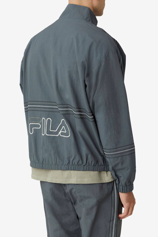 Chaquetas Fila Allen Wind Jacket Hombre 299 Urban Chic / Vetiver / Turtledove | 635902GOZ