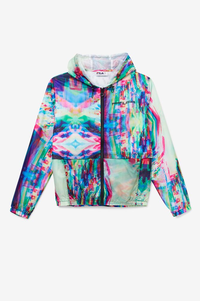 Chaquetas Fila Bug Windbreaker Hombre 361 All Over Print | 435698CGB