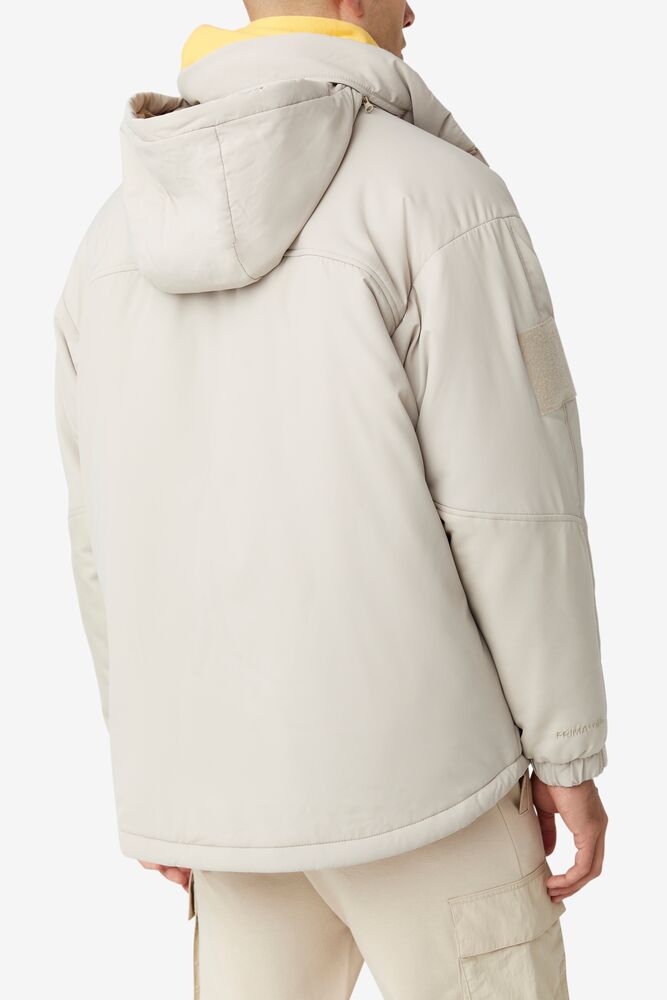 Chaquetas Fila Project 7 Padded Jacket Hombre Beige | 816475BWY