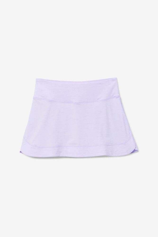 Falda Fila Back Court A-line Skirt Mujer Moradas Azul Marino | 289476NZV