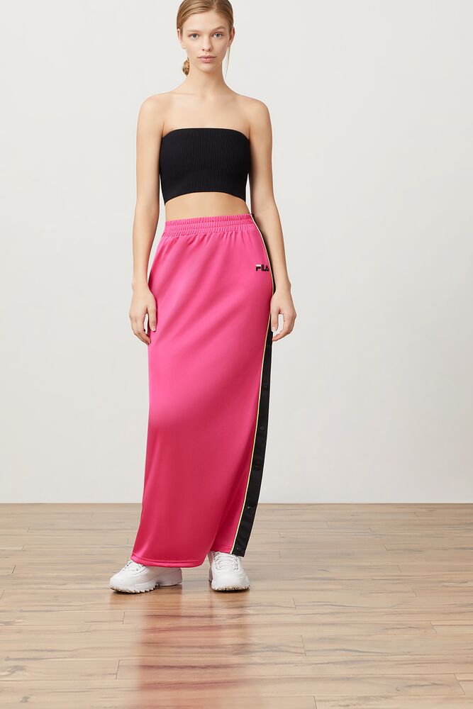 Falda Fila Farina Tear Away Skirt Mujer F.Pnk/Blk/S.Grn | 167345XGO