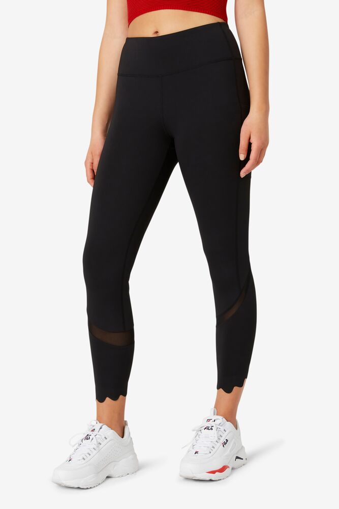 Leggins Fila Endurance 3/4 Tight Mujer Negras Negras | 814930WIZ