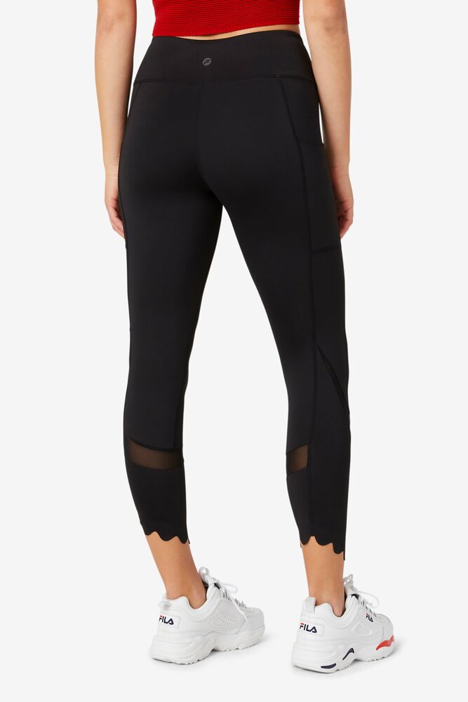 Leggins Fila Endurance 3/4 Tight Mujer Negras Negras | 814930WIZ