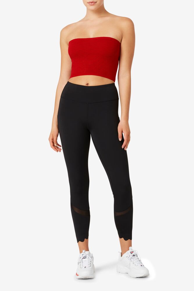 Leggins Fila Endurance 3/4 Tight Mujer Negras Negras | 814930WIZ