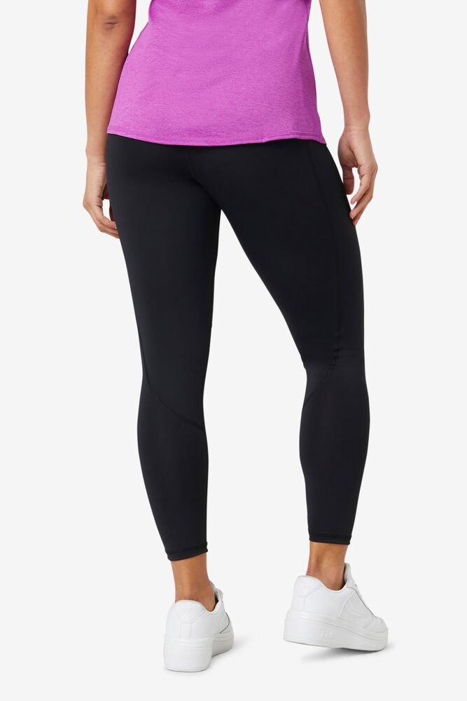 Leggins Fila Faunia Legging Mujer Negras | 074529VDB