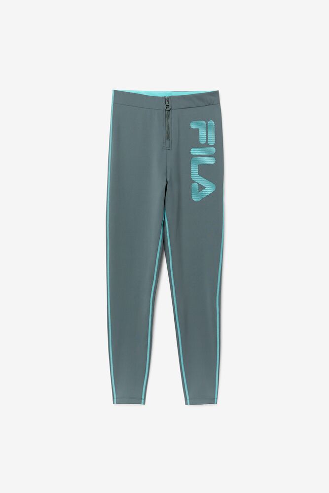 Leggins Fila Harleen High Rise Legging Mujer Azules Turquesa | 764538LOX