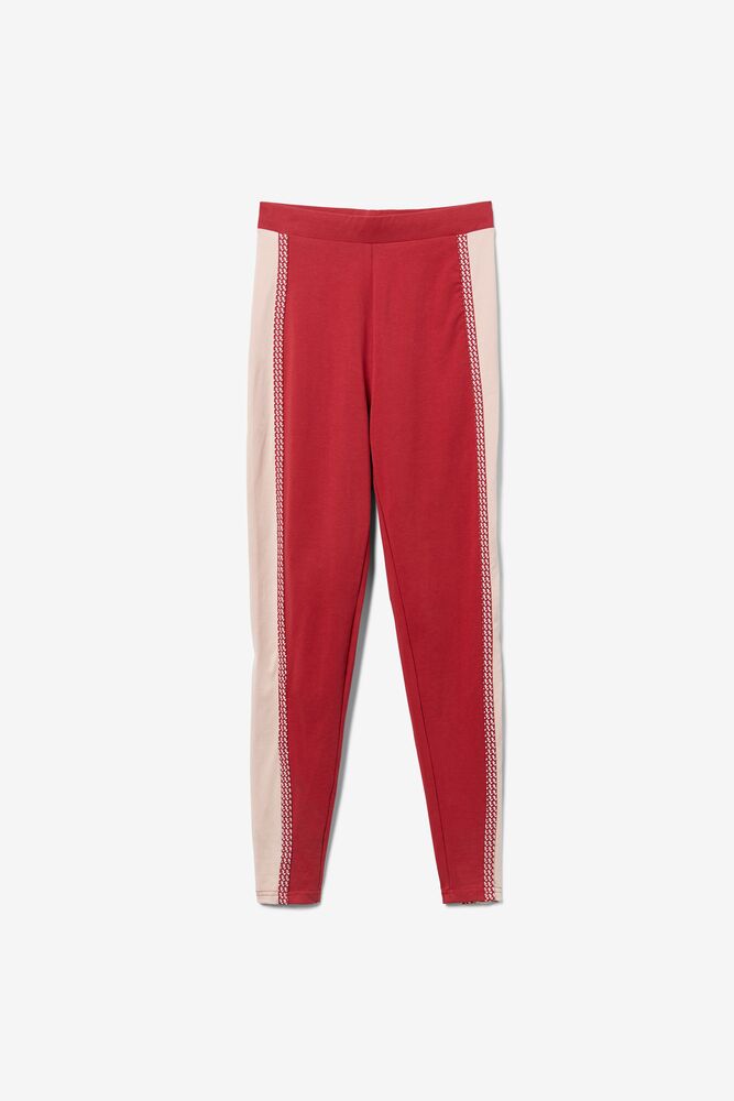 Leggins Fila Ona Legging Mujer Rojas Rosas | 402815XPU