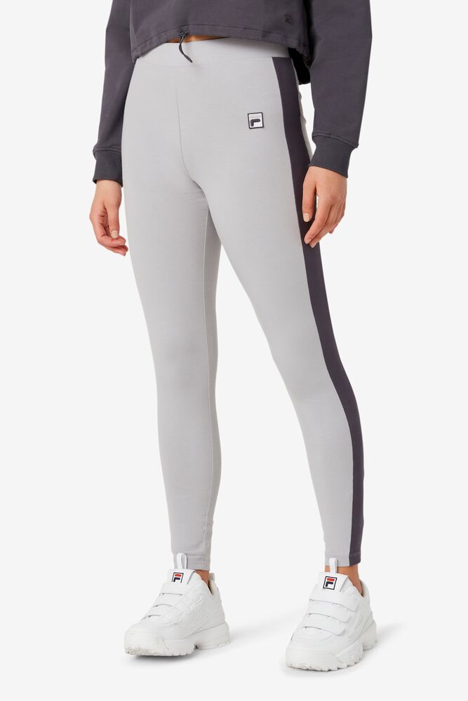 Leggins Fila Riviera Legging Mujer Plateadas | 054381XGY