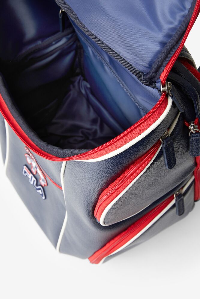 Mochilas Fila Brooks Brothers X Fila Championship Backpack Unisex Azul Marino | 824731STI