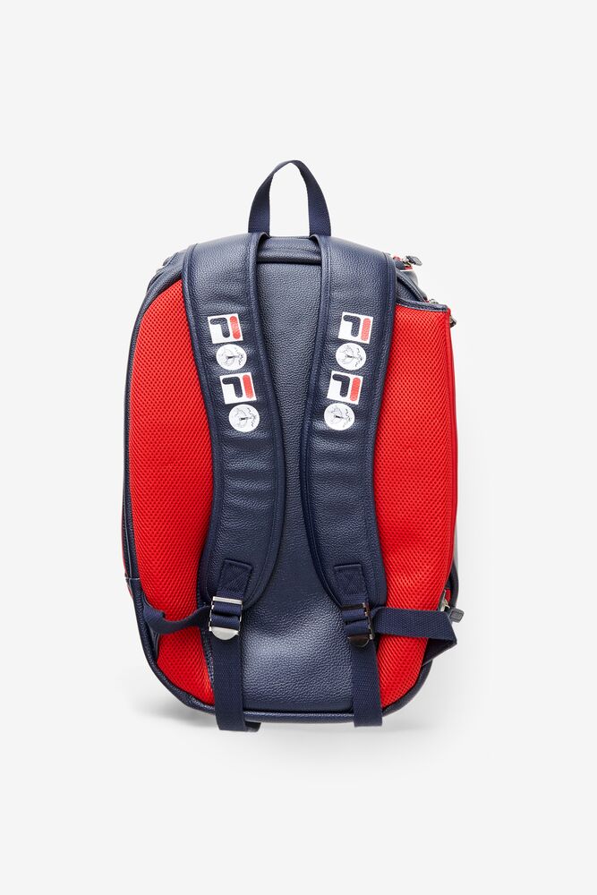 Mochilas Fila Brooks Brothers X Fila Championship Backpack Unisex Azul Marino | 824731STI