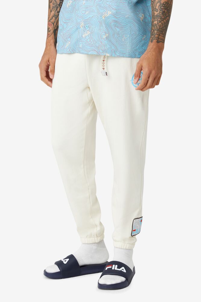 Pantalon Fila Basecamp Pant Hombre 132 Gardenia | 125807DOR